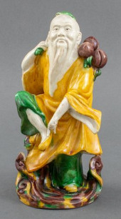 CHINESE SANCAI GLAZED CERAMIC