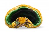 CHINESE SANCAI GLAZED LINGZHI