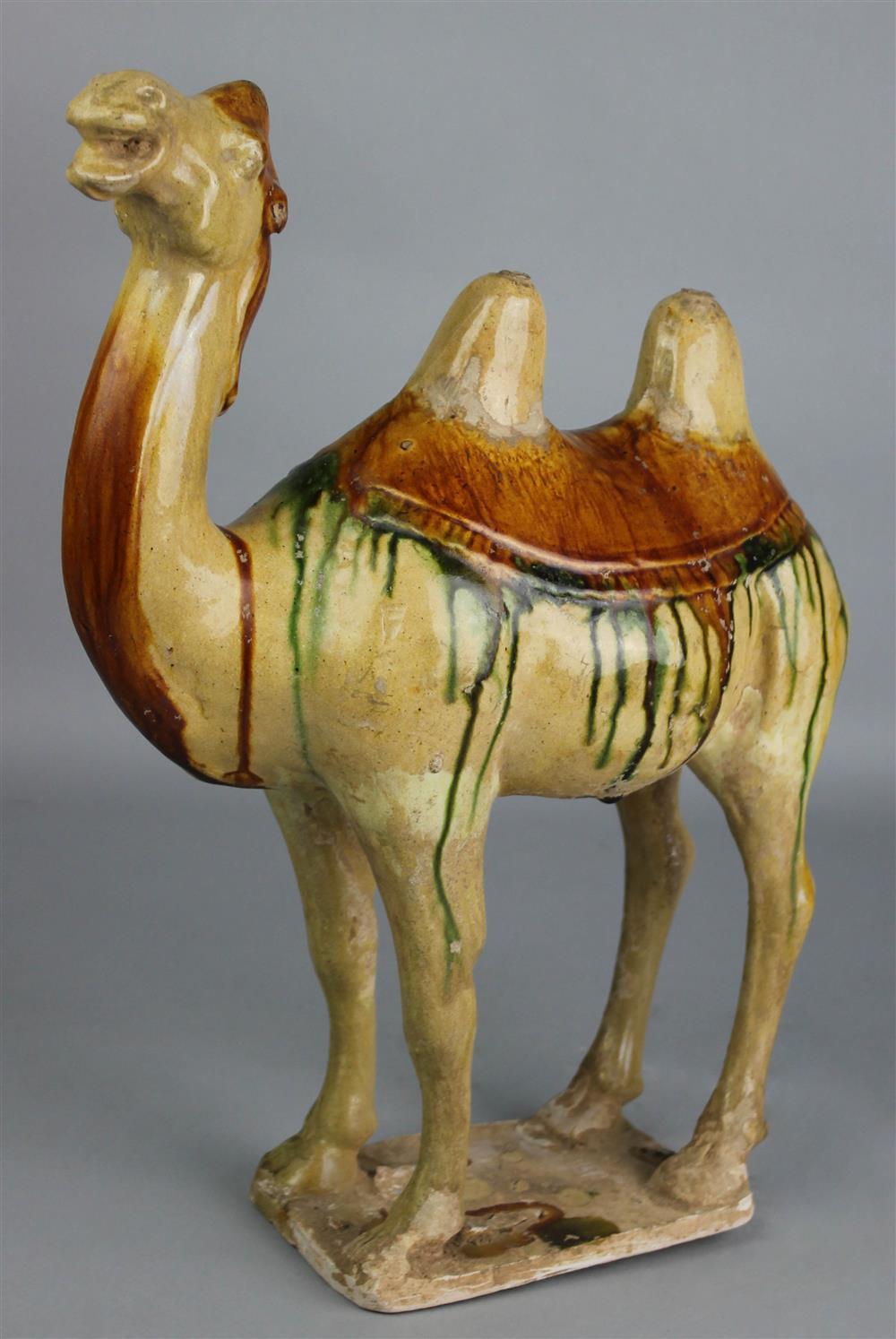 CHINESE SANCAI-GLAZED MODEL OF A
