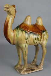 CHINESE SANCAI-GLAZED MODEL OF