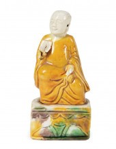 CHINESE SANCAI GLAZED PORCELAI