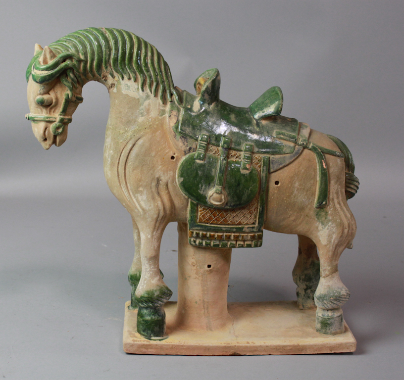 CHINESE SANCAI-GLAZED POTTERY
