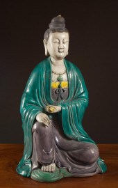 CHINESE SANCAI GLAZED POTTERY