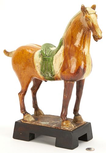 CHINESE SANCAI GLAZED POTTERY