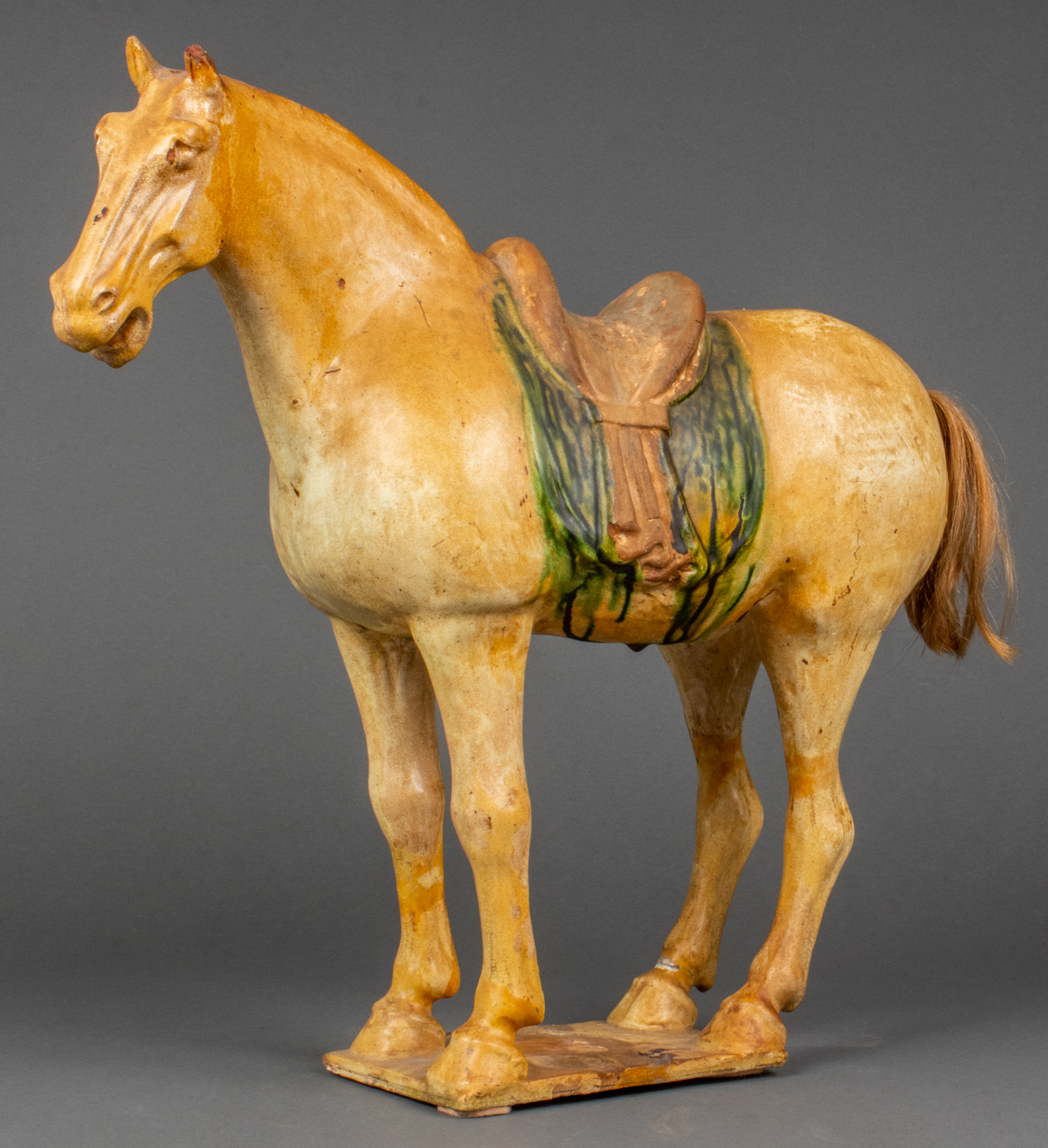 CHINESE SANCAI GLAZED POTTERY