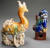 CHINESE SANCAI GLAZED POTTERY