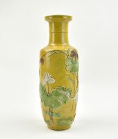 CHINESE SANCAI GLAZED VASE, RO