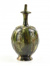 CHINESE SANCAI GLAZED VASE, TA