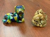 CHINESE SANCAI-TYPE GLAZED FIG