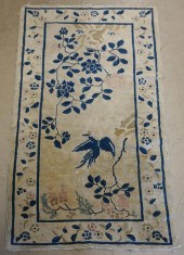 CHINESE SAND-BEIGE GROUND RUG,