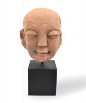 CHINESE SAND STONE CARVED LUOH