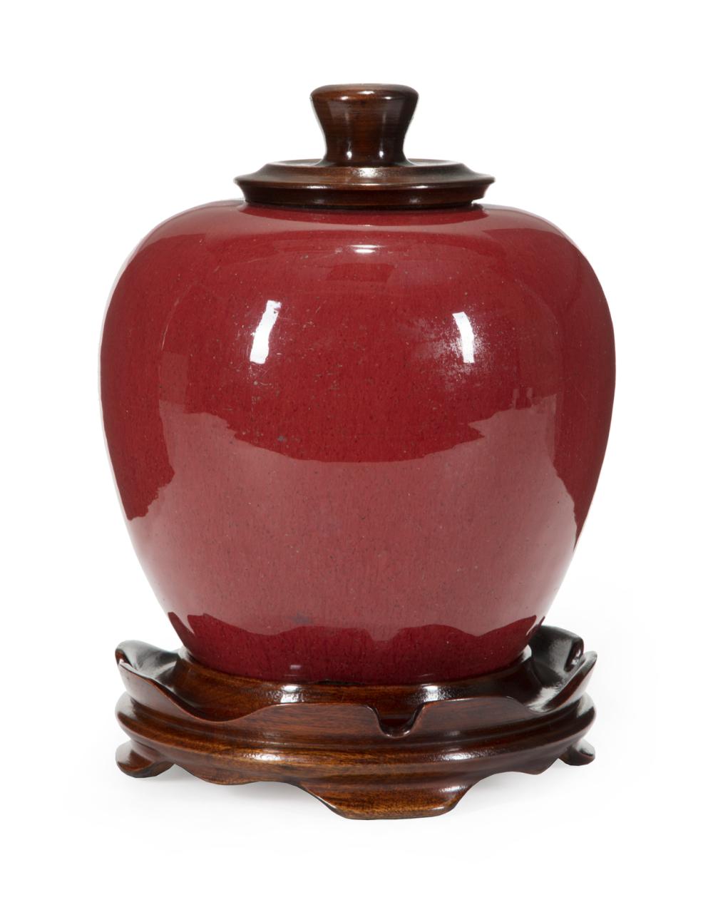 CHINESE SANG-DE-BEOUF PORCELAIN