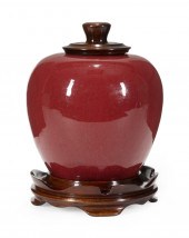 CHINESE SANG-DE-BEOUF PORCELAI