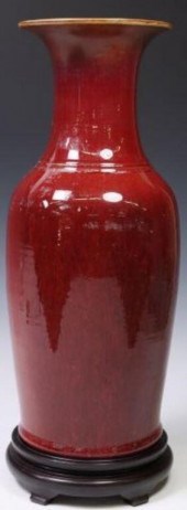 CHINESE SANG DE BOEUF GLAZED C