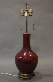 CHINESE SANG DE BOEUF GLAZED V