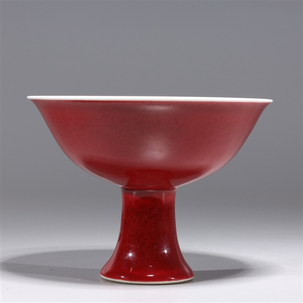 Chinese sang de boeuf porcelain