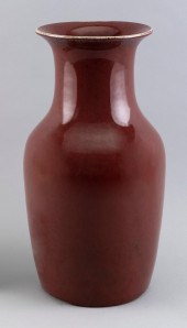 CHINESE SANG DE BOEUF PORCELAI