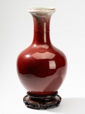 CHINESE SANG DE BOEUF PORCELAI