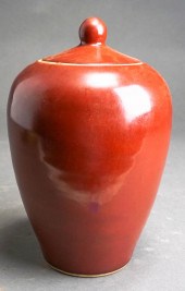 CHINESE SANG DE BOEUF PORCELAI