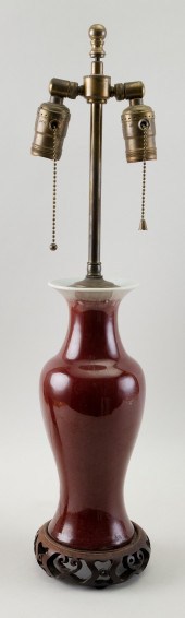CHINESE SANG DE BOEUF PORCELAI