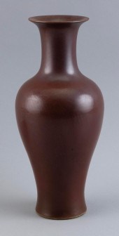 CHINESE SANG DE BOEUF PORCELAI