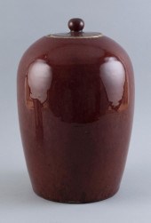 CHINESE SANG DE BOEUF PORCELAI