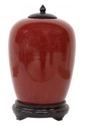 CHINESE SANG DE BOEUF PORCELAI