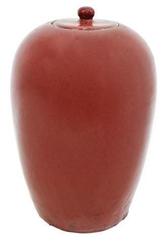 CHINESE SANG DE BOEUF PORCELAIN