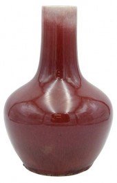CHINESE "SANG DE BOEUF" PORCEL