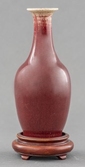 CHINESE SANG DE BOEUF PORCELAI