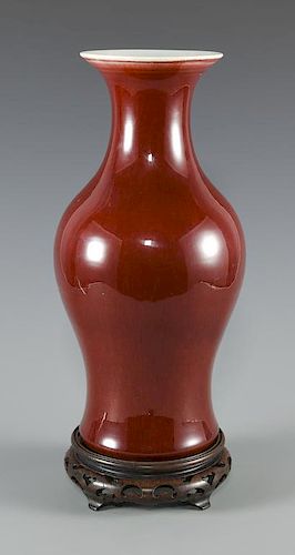 CHINESE SANG-DE-BOEUF PORCELAIN