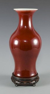 CHINESE SANG-DE-BOEUF PORCELAI