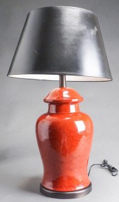 CHINESE SANG DE BOEUF URN MOUN