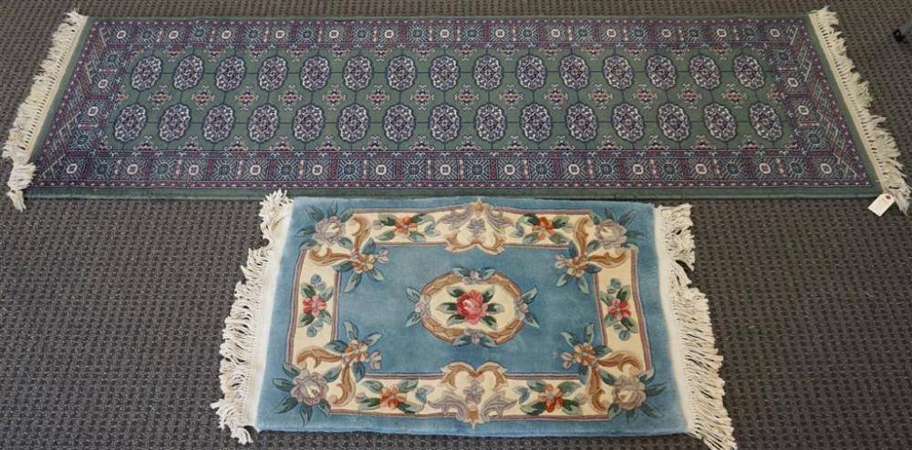 CHINESE SCATTER RUG AND A MACHINE