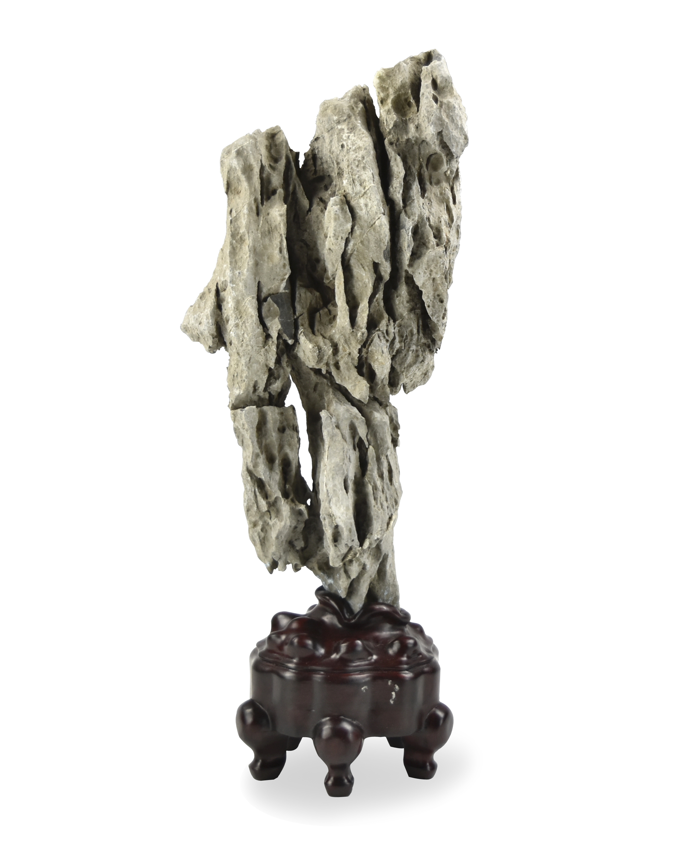 CHINESE SCHOLAR ROCK ON STAND a