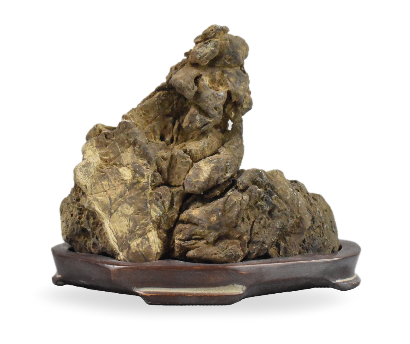 CHINESE SCHOLAR ROCK & STAND,