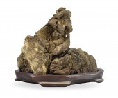 CHINESE SCHOLAR ROCK & STAND,