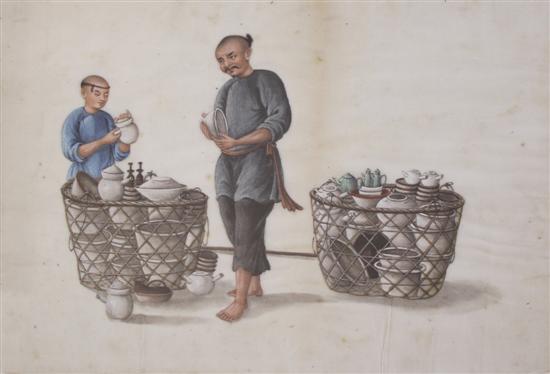 Chinese School 19th century two
