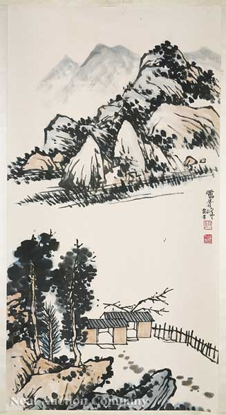 Chinese School 20th c. "Mountainous