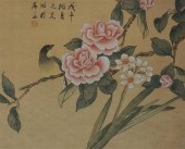 CHINESE SCHOOL, BIRDS ON BRANC