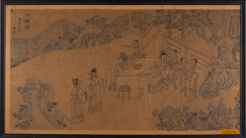 Chinese School Paintingink on