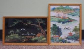 CHINESE SCHOOL, RIVER LANDSCAP