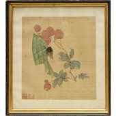 CHINESE SCHOOL, SILK ALBUM LEA