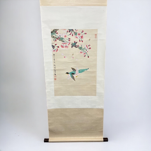 Chinese school watercolour scroll