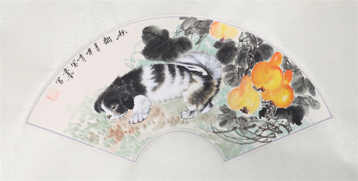 Chinese scroll, Liu Shukui,