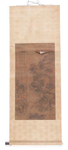 CHINESE SCROLL OF A