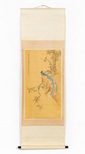 CHINESE SCROLL PAINTING, MAGPI