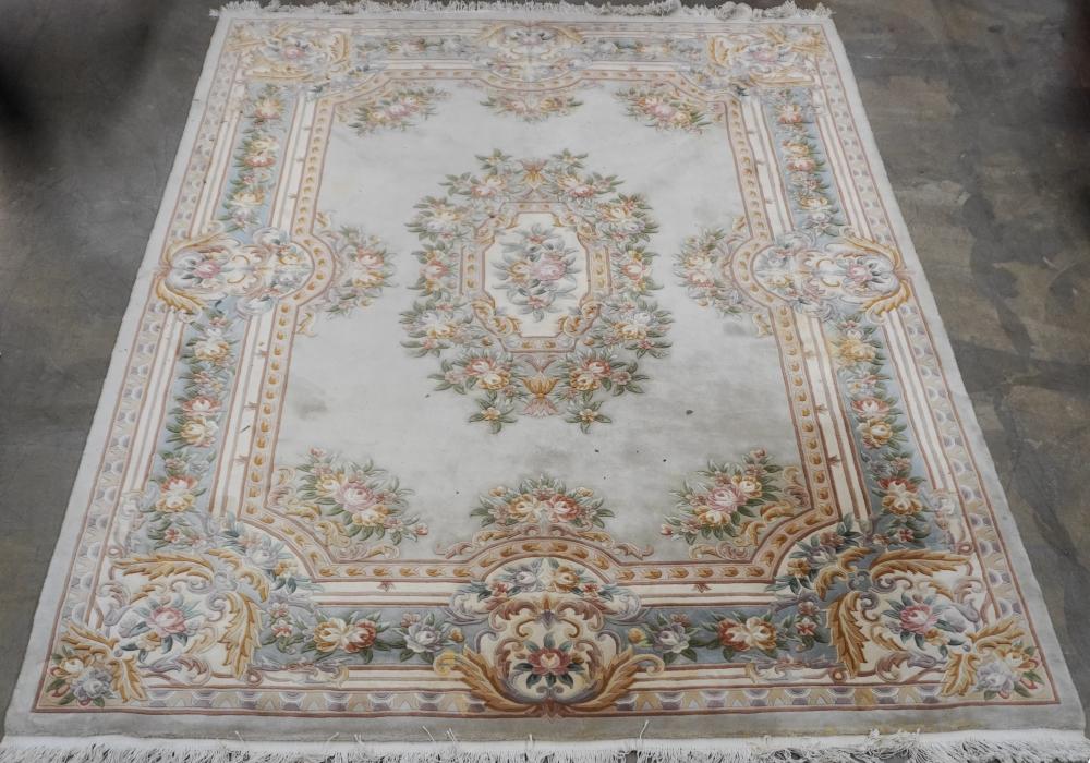 CHINESE SCULPTURED ROOM SIZE RUG