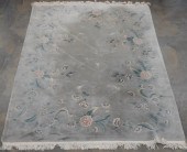 CHINESE SCULPTURED RUG, 11 FT