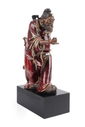 CHINESE SHIWAN FIGURE OF ZHONG